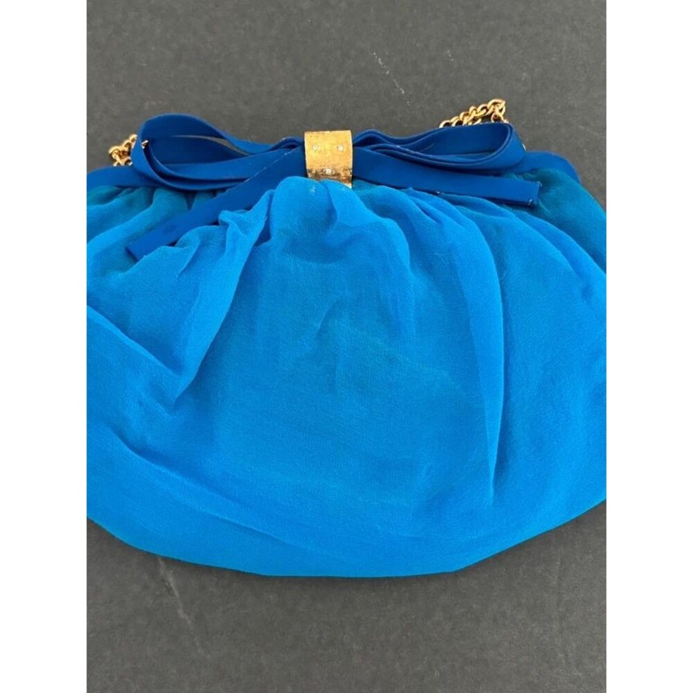 Magid Blue Silk Purse- Damaged